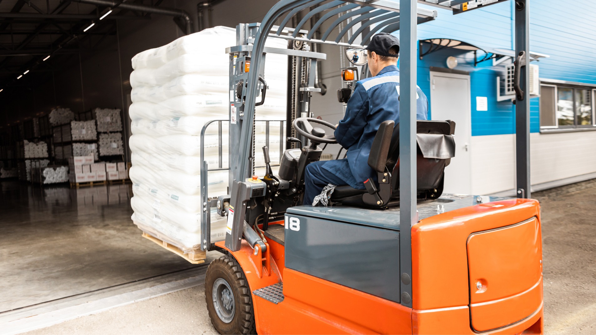 Pick-up path optimization within a warehouse from receiving dock to shipping dock